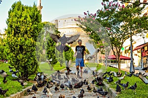 Chico a palomas 