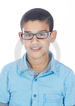 A Boy with Glasses