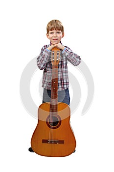 Boy with guitar