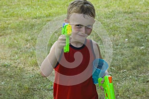 Boy with Gun