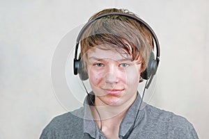 Boy With Headphones