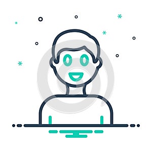 Mix icon for Boy, juvenile and fellow