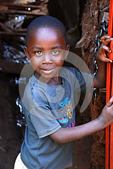 Boy in Kibera