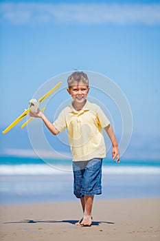 Boy with kite