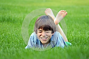 Boy Laughing