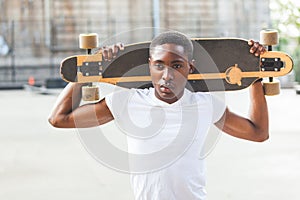 Boy with Longboard