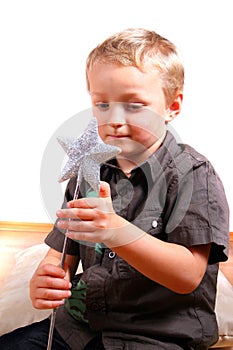 Boy With Magic Wand