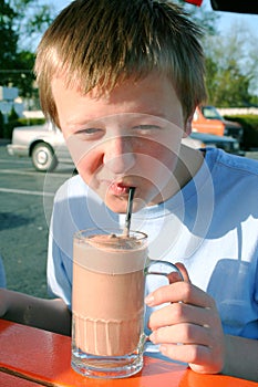 Boy & Milkshake 1