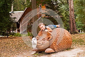 Boy on the playground