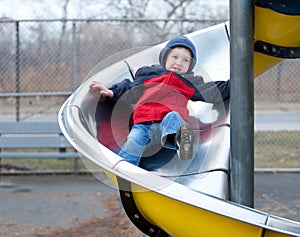 Boy playing