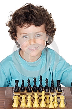 Chlapec šach 