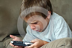 Boy Playing Game