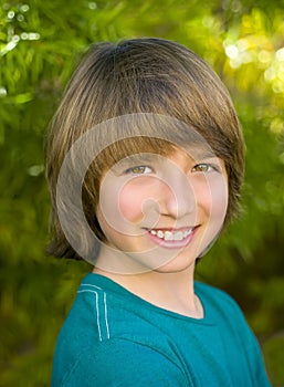 Boy with Pleasant Smile