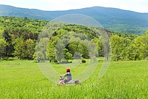 Boy on Quad