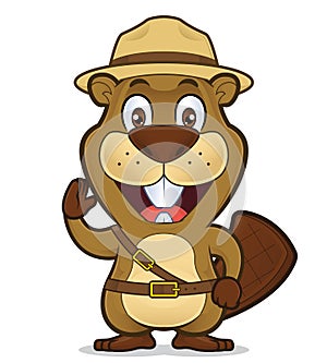 Boy scout beaver