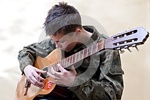 Boy scout guitar