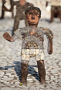 Boy sculpture