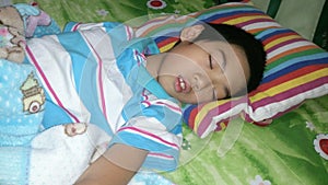 Boy sleeping