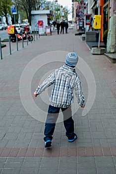 Boy on the street