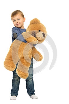 Boy with a Teddy bear