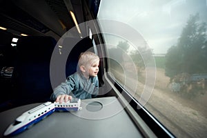 Boy in the train