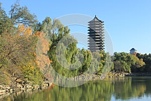 Boya Tower in Peking University photo