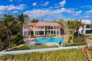 Boynton Beach FL USA mansions on the beach