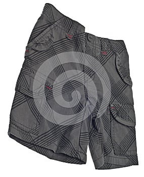 Boys or Mens Shorts Isolated