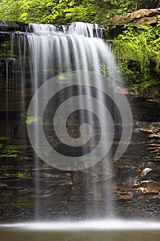 Bozenkill Falls in Spring