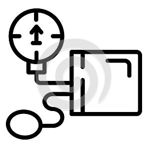 Bp Operator  Isolated Vector Icon that can be easily modified or edit