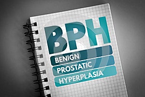 BPH - Benign Prostatic Hyperplasia acronym