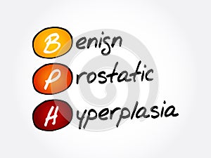 BPH - Benign Prostatic Hyperplasia, acronym