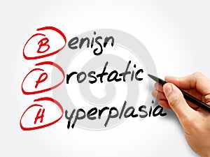 BPH - Benign Prostatic Hyperplasia, acronym