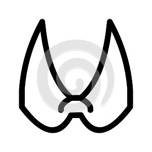 Bra icon or logo isolated sign symbol vector illustration