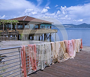 Bracciano lake, Lazio, Italy