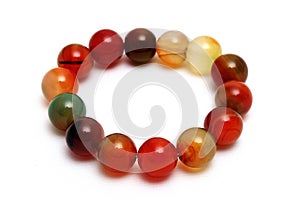 Bracelet coloful agate lucky stone