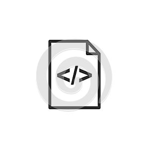 Braces character isolated icon vector