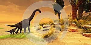 Brachiosaurus Island photo