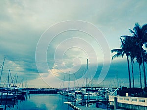 Bradenton Beach Riverwalk Sarasota Bay Florida Dock