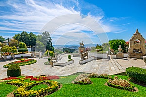 Braga cityscape aerial