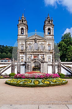 Braga, Portugal. Basilica of Bom Jesus do Monte Sanctuary photo