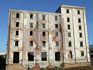 Bragadiru beer factory ruins