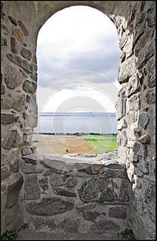 Brahehus castle ruins