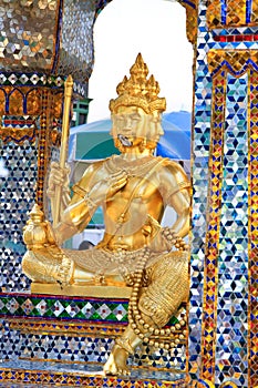 Brahma religious statue
