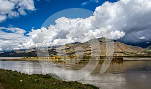 Brahmaputra river