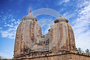 Brahmeswara Temple is an ancient Hindu temple built in 9th century CE, is richly carved inside and out.