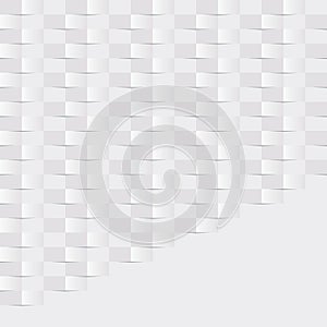 Braid, interlaced pattern. Old school seamless background, triangle - vector illustration