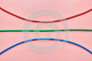 Braided nylon ropes