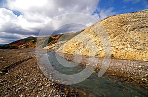 Braided River and Canyon