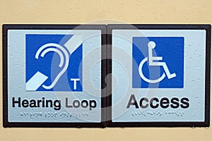Public Braiile Enabled Signs photo